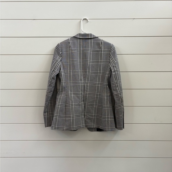NWOT Banana Republic Black and White Checkered Blazer - Picture 2 of 7